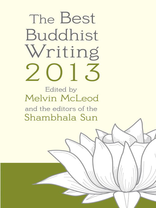 Cover image for The Best Buddhist Writing 2013